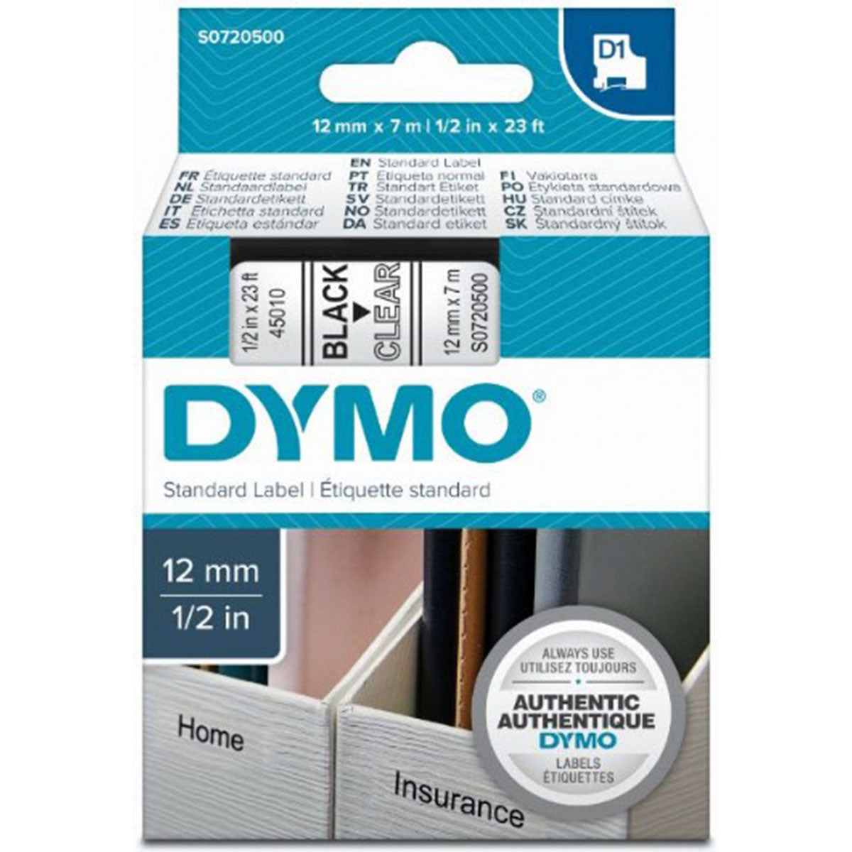 סרט-שחור-על-רקע-שקוף-dx45010-dymo