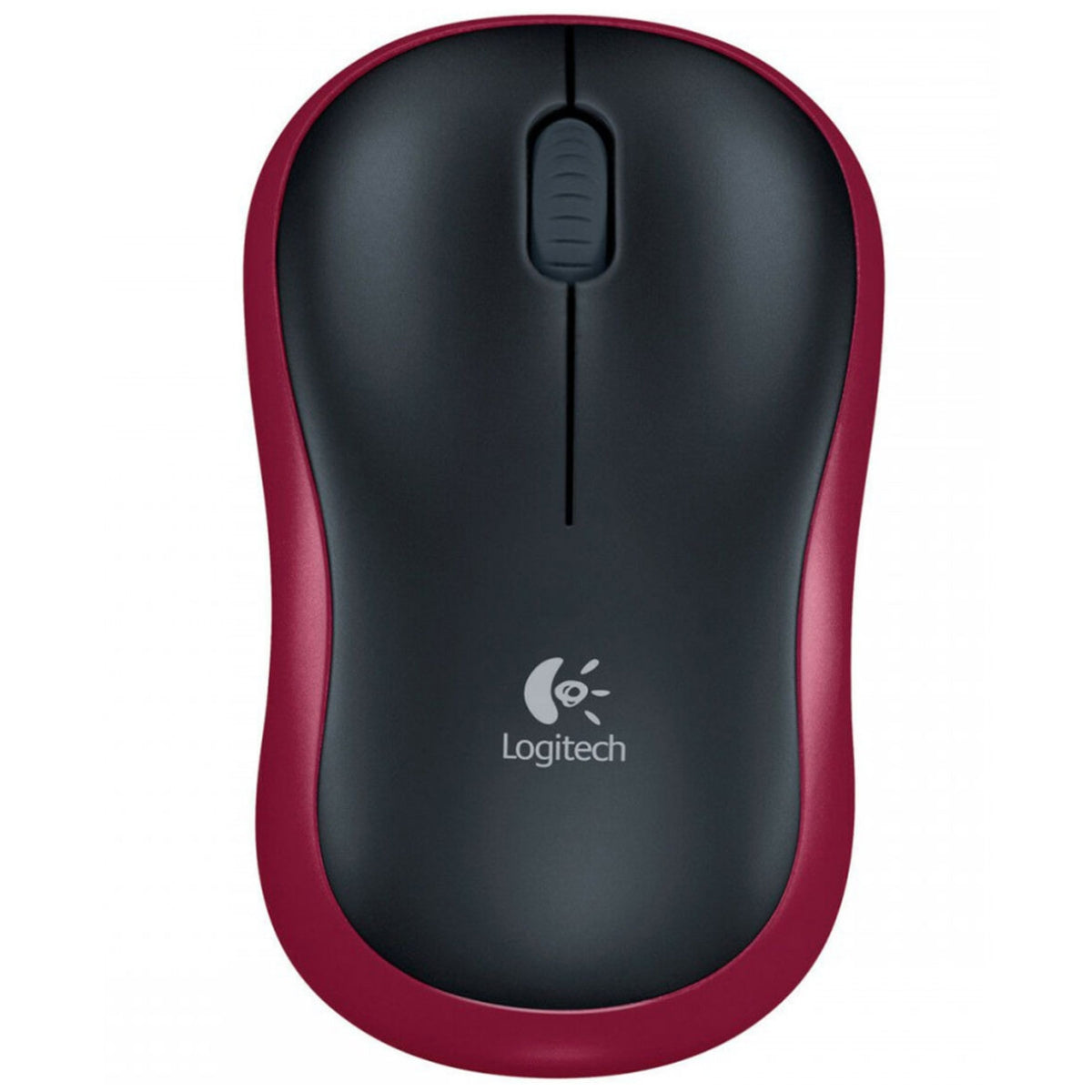 עכבר-אלחוטי-logitech-m185-שחור-אדום