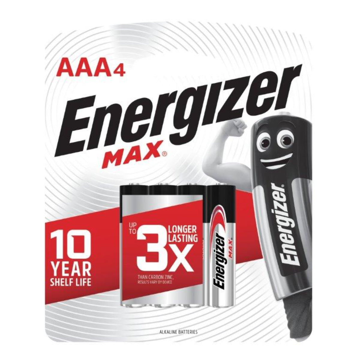 סוללות Energizer AAA מארז של 4 יח