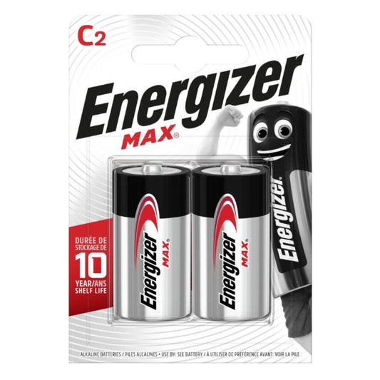 סוללות אלקליין Energizer C מארז של 2 יח