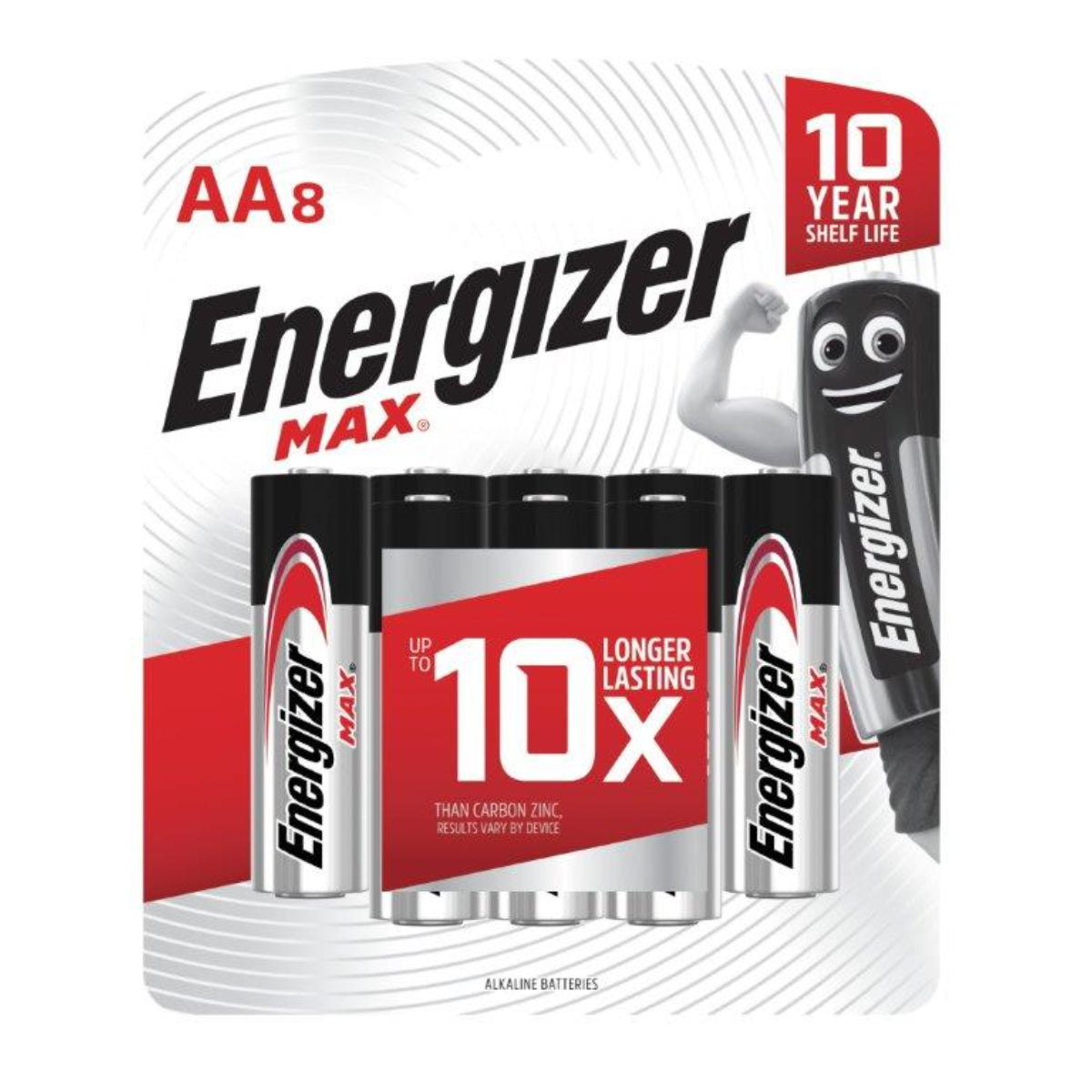 סוללות AA מארז 8 יח Energizer