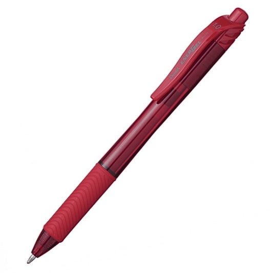 עט רולר לחצן ג'ל 1.0 BL110 Pentel אדום