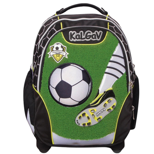 תיק גב אורטופדי Soccer Field  X-Bag שחור/ירוק