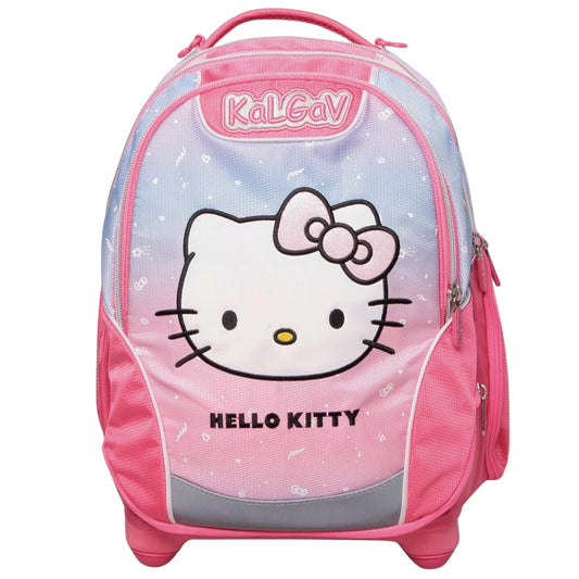 תיק גב אורטופדי Hello Kitty  X-Bag קורל/מודפס