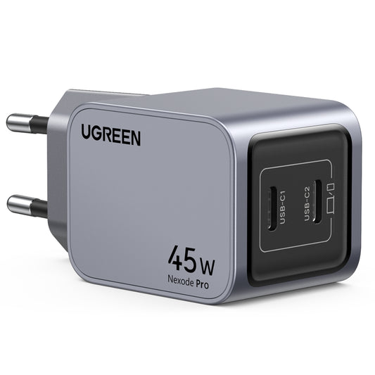 מטען קיר Ugreen Nexode Pro 45W 2C שחור