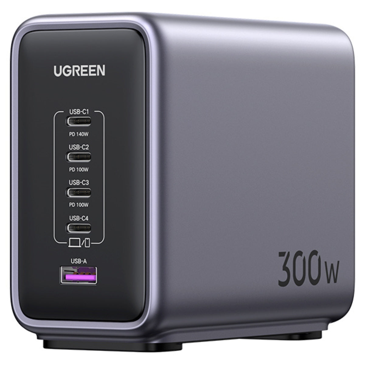 מטען שולחני Ugreen USB-A+4*USB-C 300W