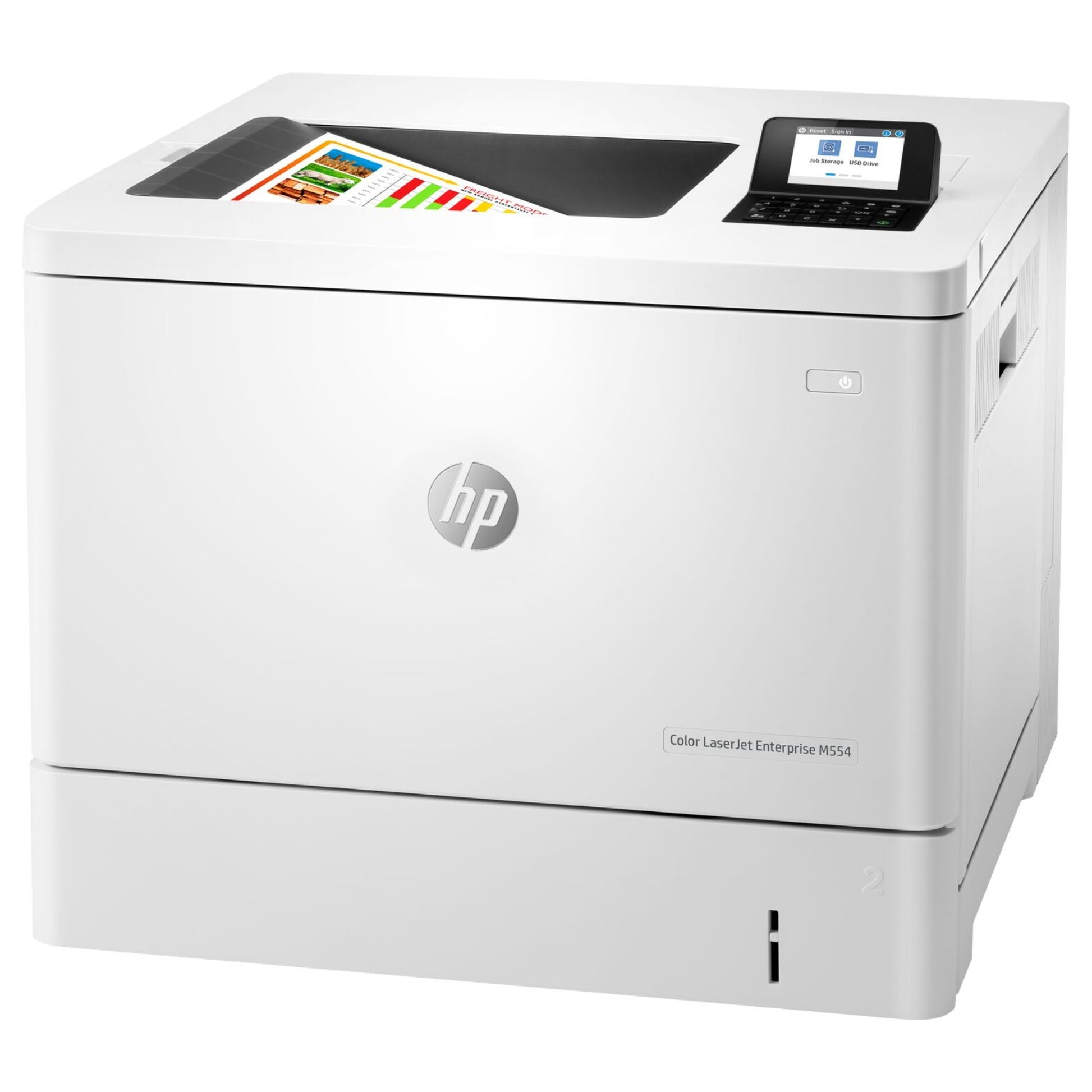 מדפסת לייזר צבע HP Color LaserJet Enterprise M554dn