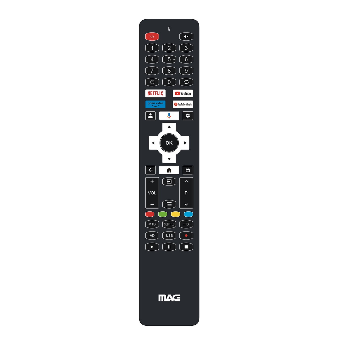 טלוויזיה חכמה MAG 86" LED SMART TV Powered by Google TV GTV86D23