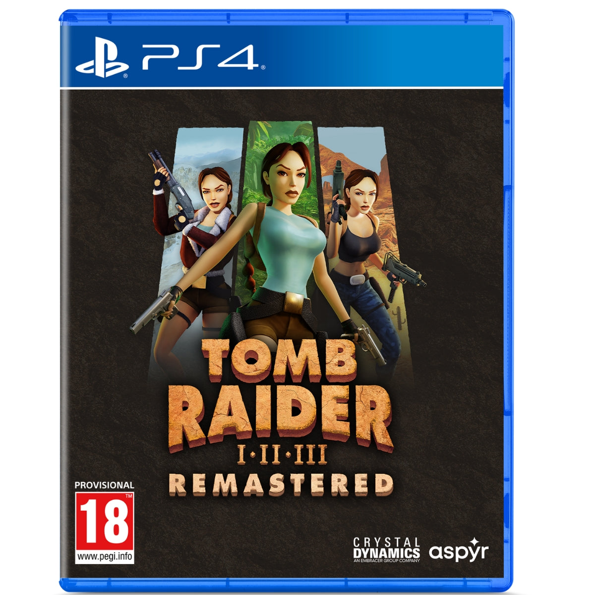 משחק PS4 Tomb Raider I-III  Remastered Standard Edition