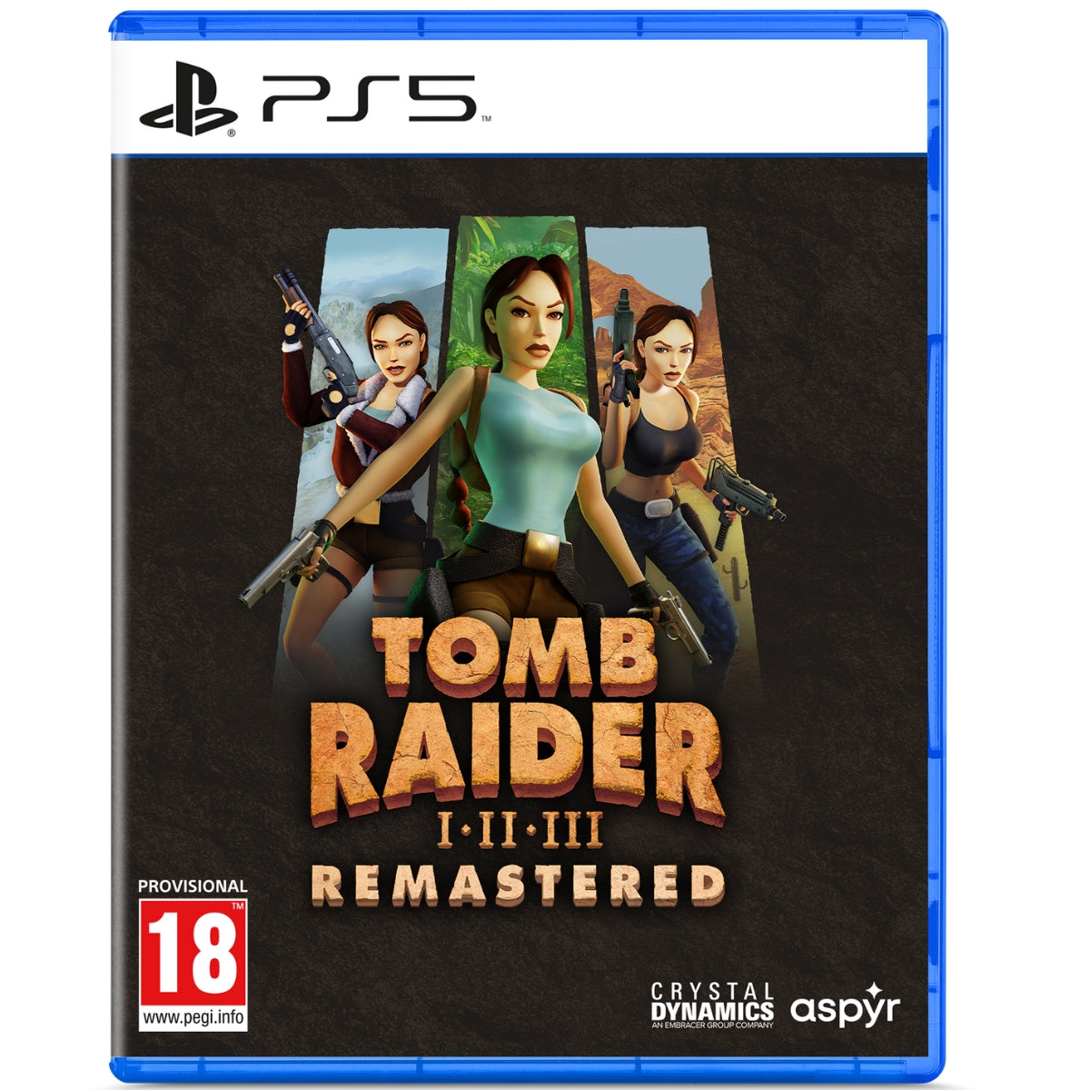 משחק PS5 Tomb Raider I-III  Remastered Standard Edition