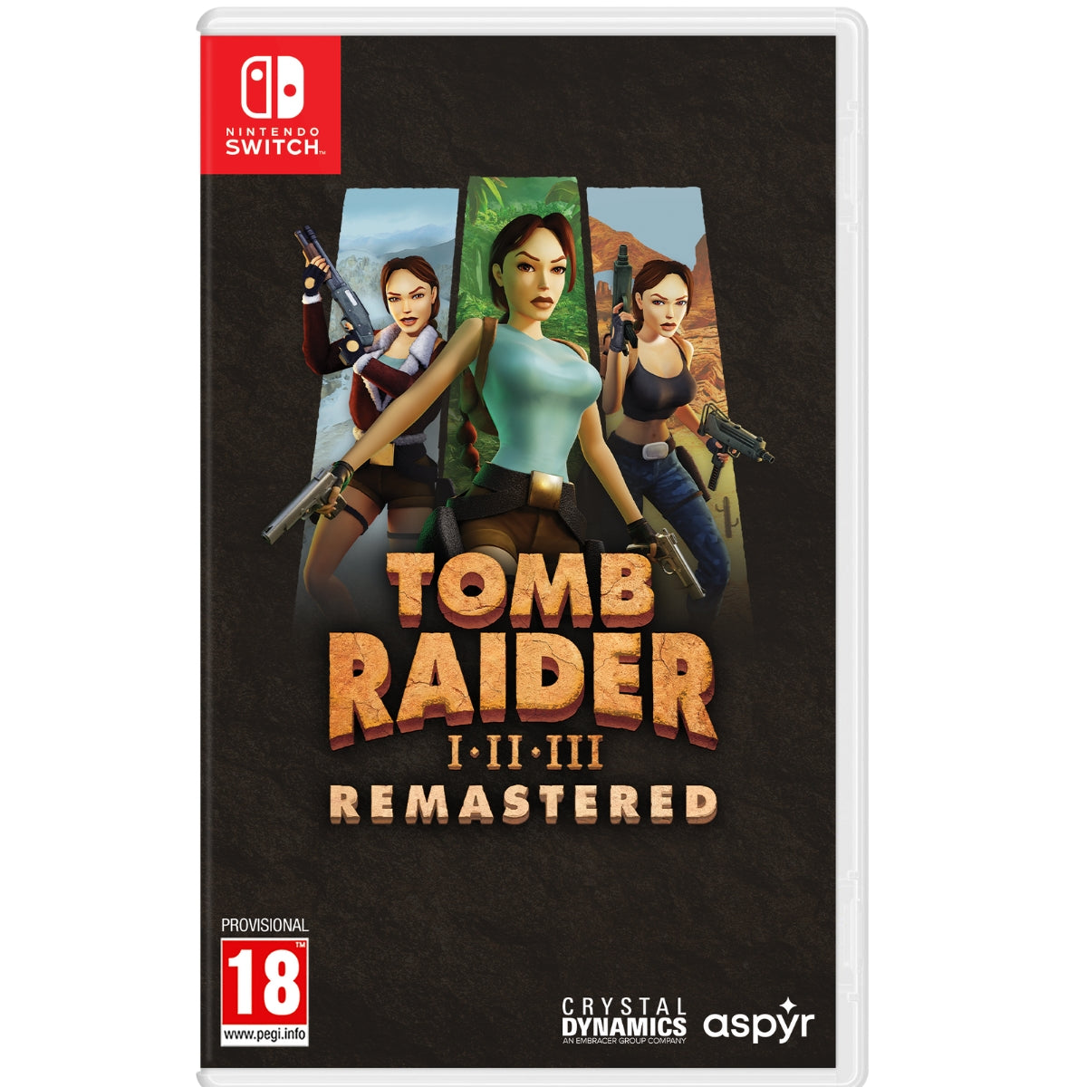 משחק Nintendo Tomb Raider I-III  Remastered Standard Edition