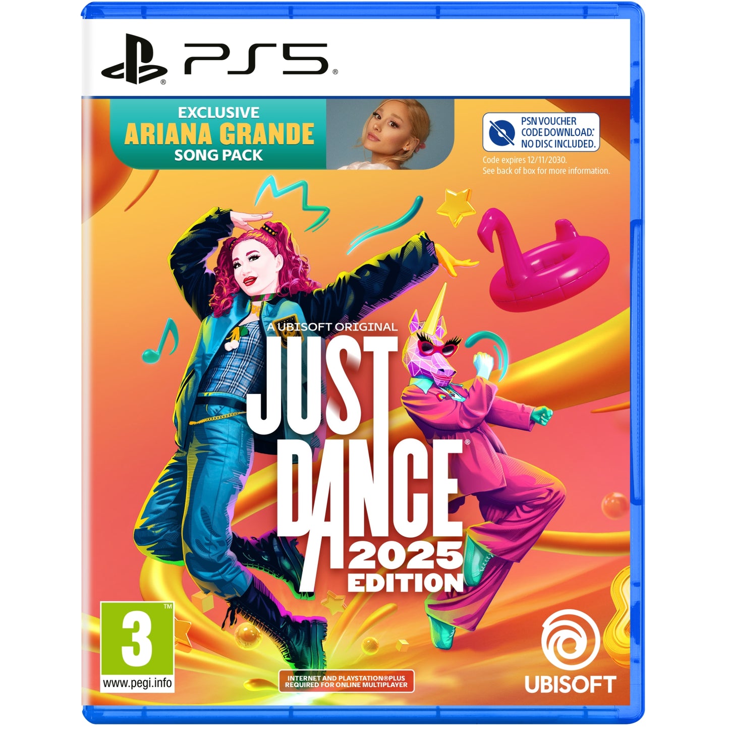 משחק Just Dance 2025 Code In Box  PS5