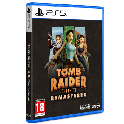 משחק PS5 Tomb Raider I-III  Remastered Standard Edition