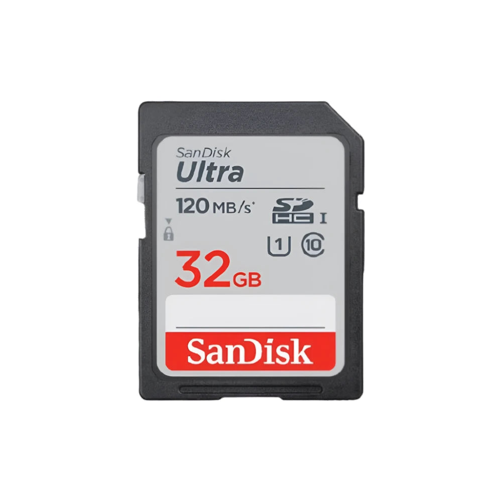 כרטיס זיכרון SanDisk Ultra 32GB SDHC Memory Card 120MB/s