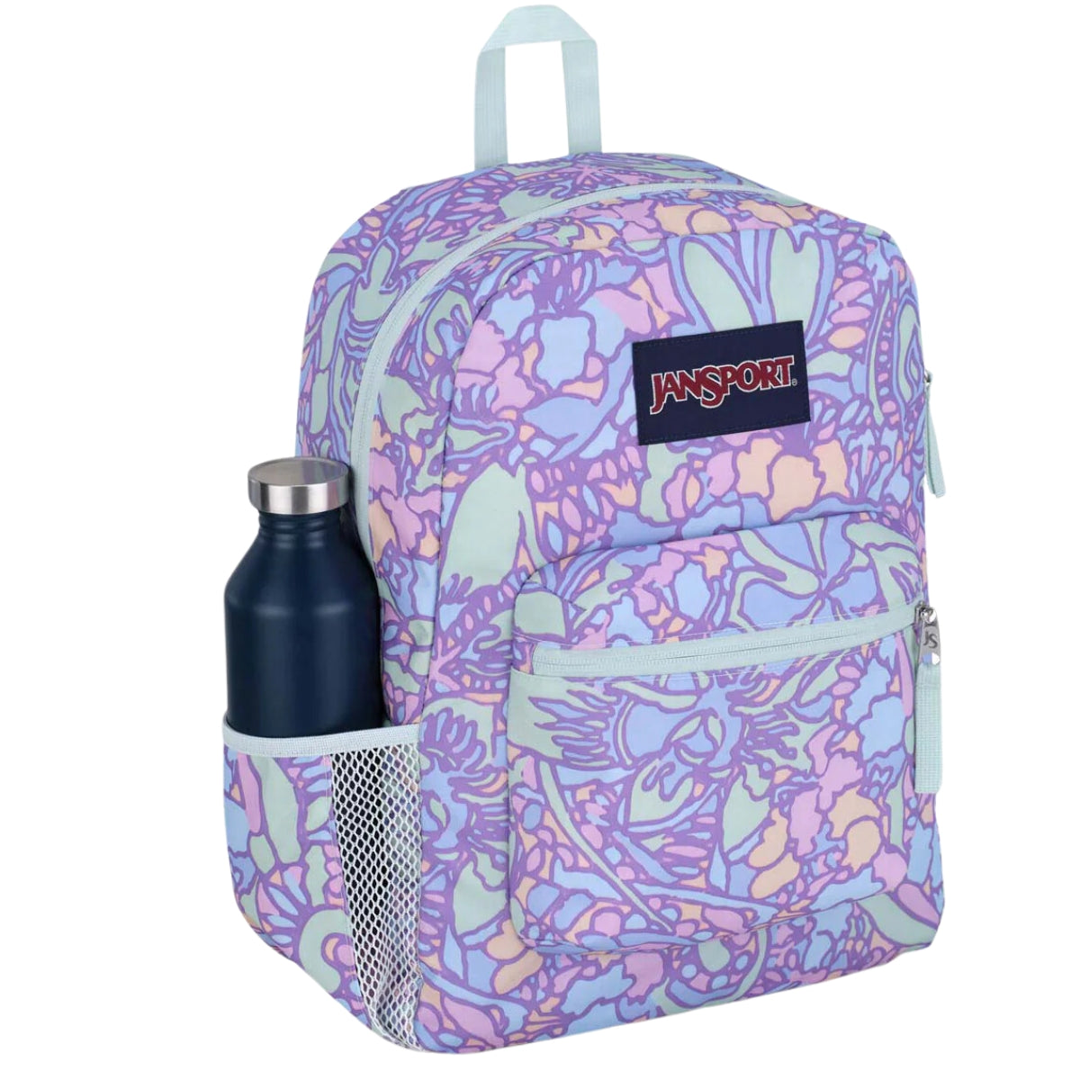 תיק גב Jansport  Fluid Floral PL Cross Town