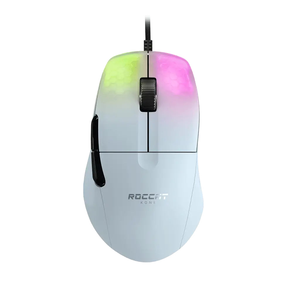 עכבר-גיימינג-roccat-kone-pro-לבן