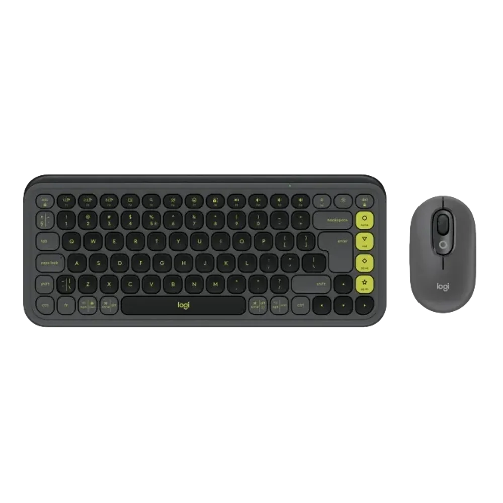 סט מקלדת ועכבר אלחוטיים Logitech Pop Icon Combo