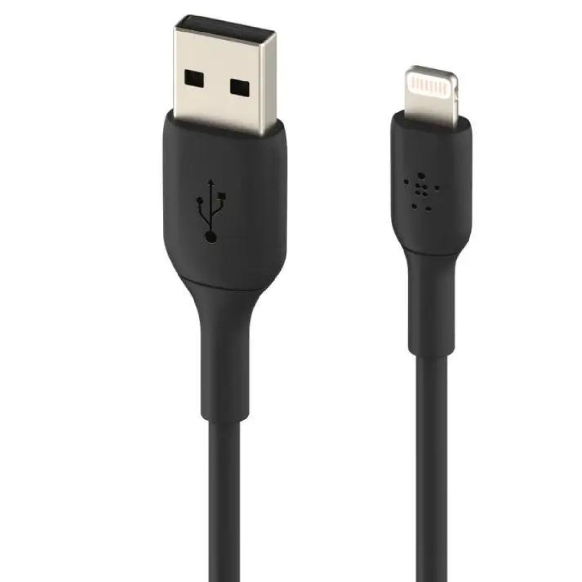 כבל 1 מטר Lightning ל-Belkin USB-A שחור