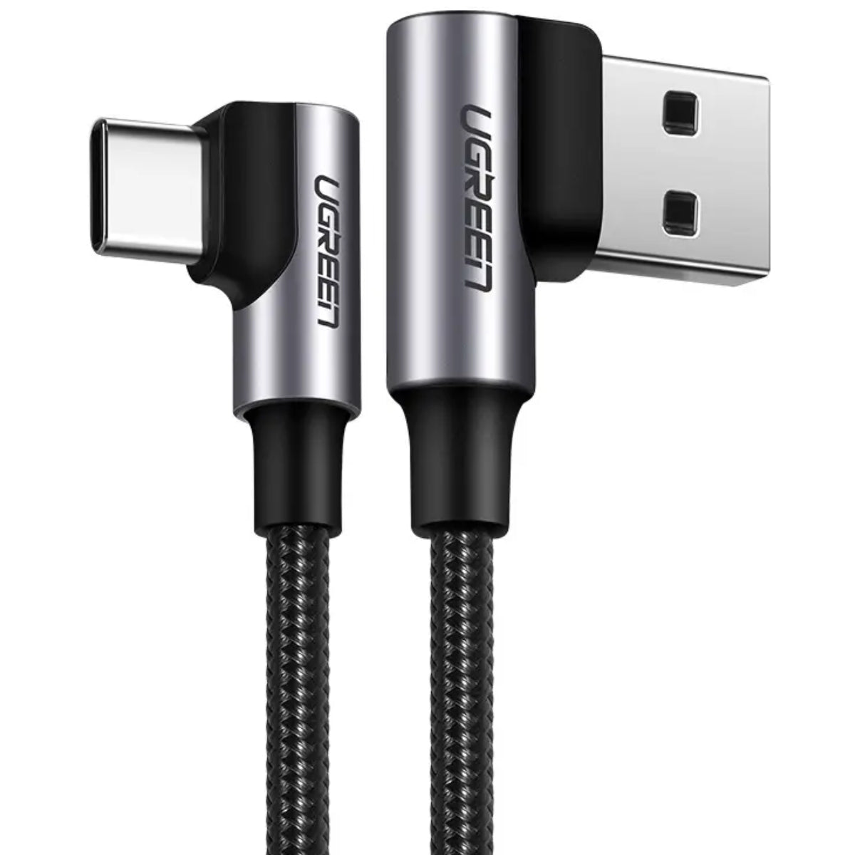 כבל טעינה מהירה USB-C בזווית 90 מעלות באורך 1 מטר Ugreen