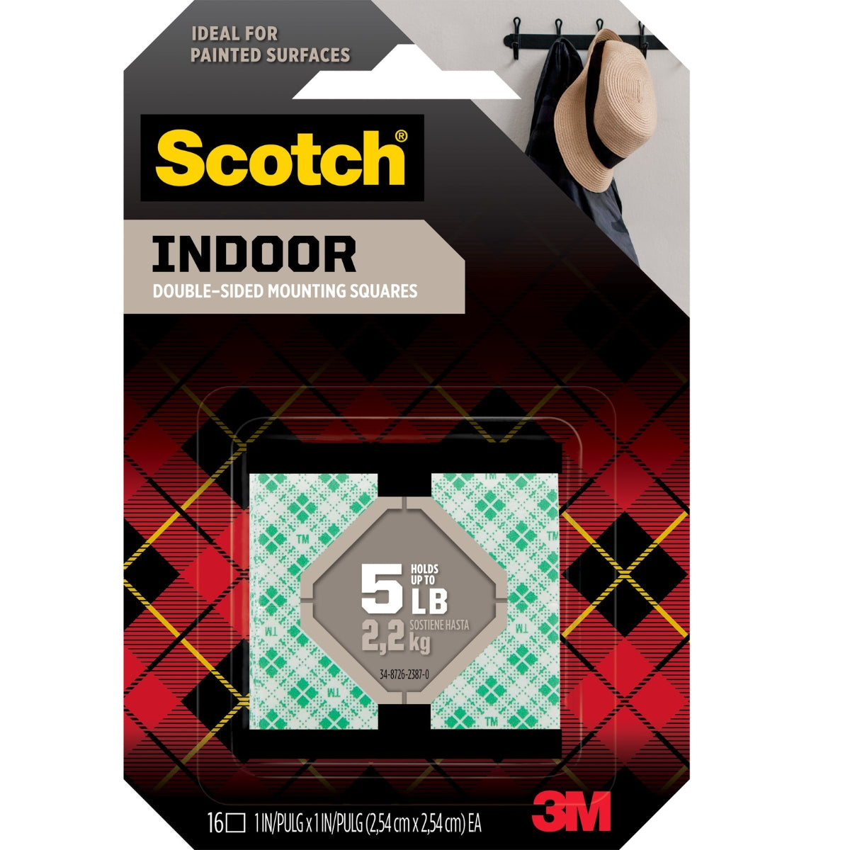 דבק דו צדדי ספוגי 3M Scotch