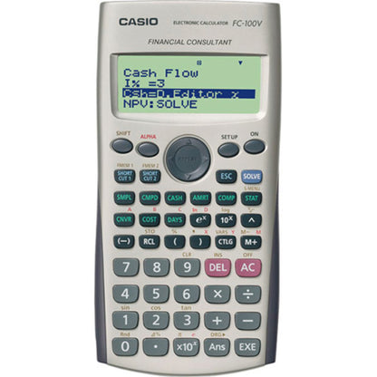 מחשבון פיננסי Casio FC-100V