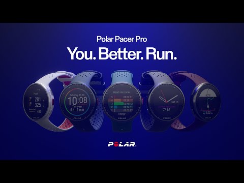 שעון ריצה מתקדם Polar Pacer Pro S-L כולל GPS