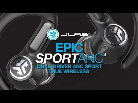 אוזניות אלחוטיות Epic Sport ANC 3 TWS שחור JLAB