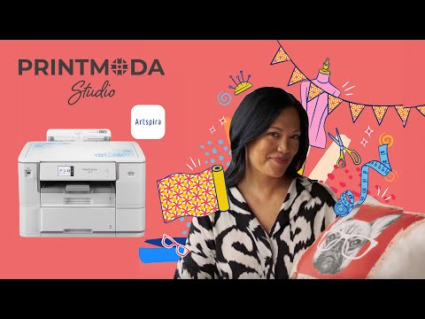 מדפסת בד Brother PrintModa Studio - Fabric Printer HL-JF1