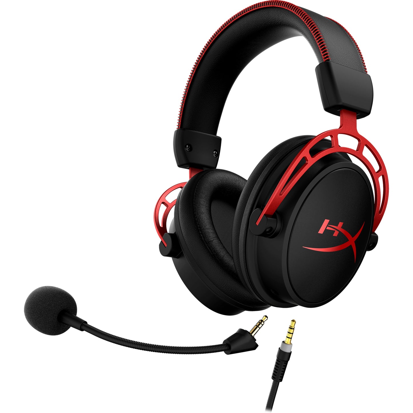 אוזניות גיימינג חוטיות HyperX Cloud Alpha שחור אדום